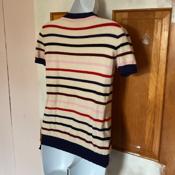 LAST DAY - Modcloth Cream Ringer Tee - Size S - Picture 7 of 9